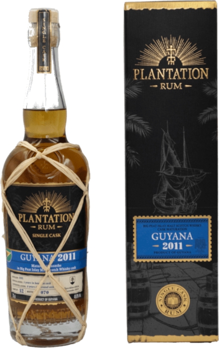 Plantation Single Cask Guyana 2011, Big Peat Whisky Cask 48,8% 0,70 L