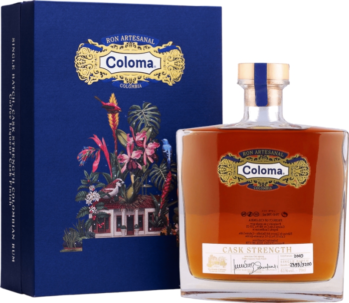 Coloma Cask Strength 2010 61% 0,70 L