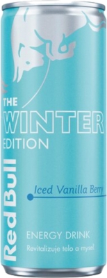 Red Bull Winter Edition (Iced Vanilla Berry) 0,25 L plech (Z)