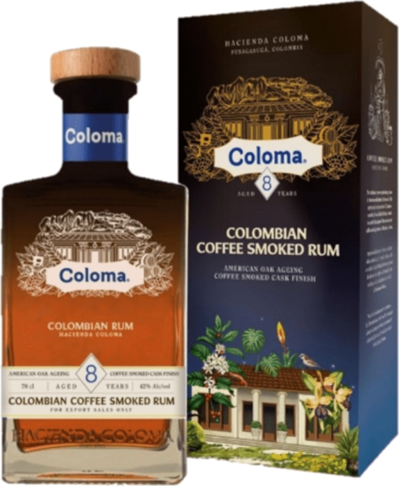 Coloma 8YO Coffee Smoked Rum 42% 0,70 L